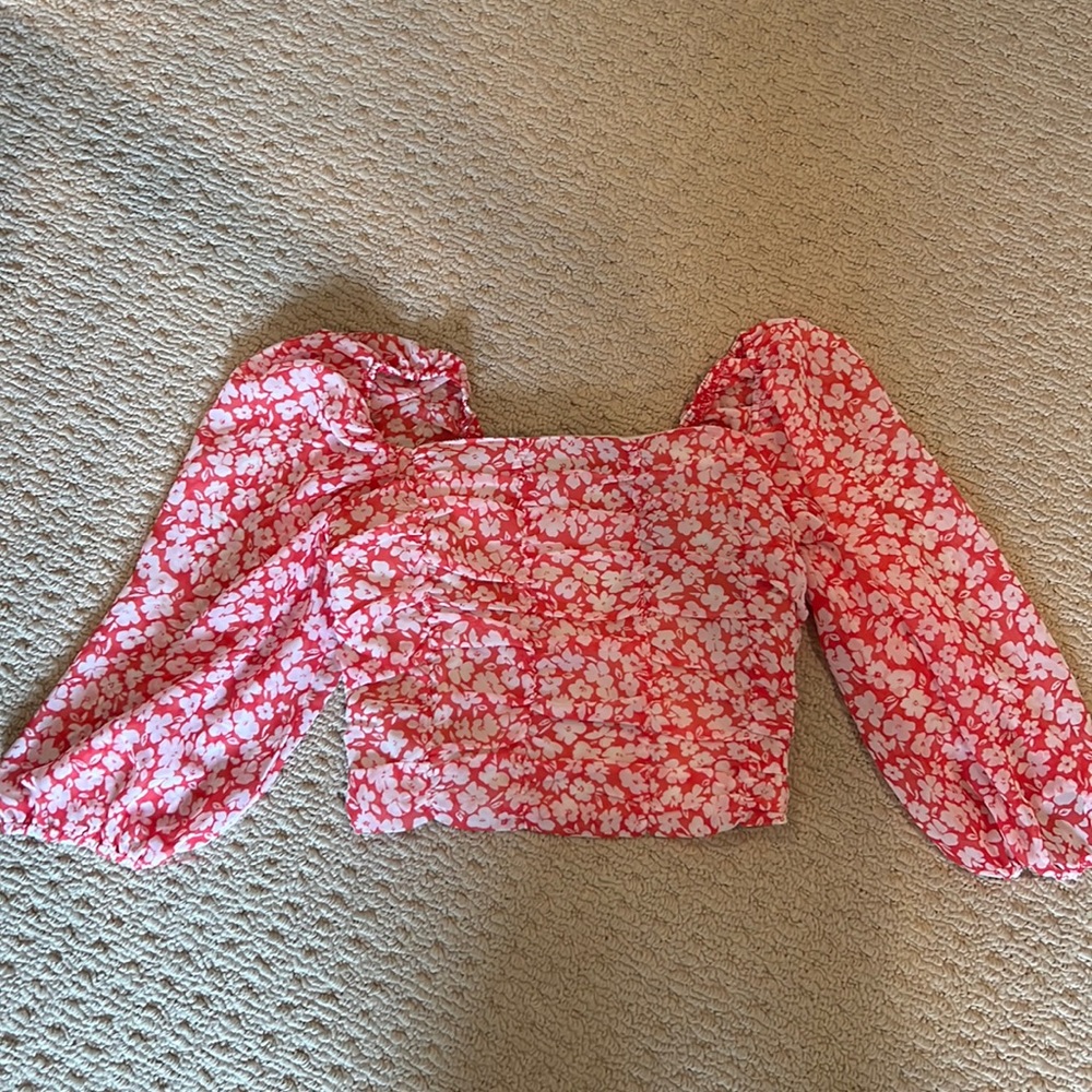 INTHEBEGINNING floral top